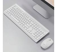 Shein Conjunto de ratón y teclado CS500 Teclado y ratón inalámbricos delgados y silenciosos Conexión estable de 10 metros Teclado numérico de tamaño complet