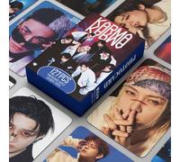 Shein Conjunto de tarjetas de felicitación de Año Nuevo 2026 FORCE de StrayK!Ds | Conjunto de tarjetas de álbum "Karma" de St/RayKids | Tarjeta LOMO de la c