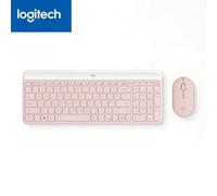 Shein Conjunto de teclado y ratón inalámbricos ultrafinos MK470, diseño minimalista para empresas, control multipantalla, teclas silenciosas, agarre cómodo,