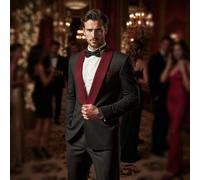 Shein Conjunto de traje casual de moda para hombres, opción de atuendo de uso diario para estilistas, estilo de dinero antiguo