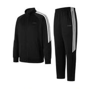 Shein Conjunto deportivo de hombre Adidas, nueva chaqueta de manga larga con 3 rayas clásicas y pantalón de chándal de 2 piezas, otoño/invierno