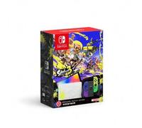 Shein Consola de juegos Nintendo Switch OLED 64GB Splatoon 3, versión de Hong Kong, adecuada para la interacción entre padres e hijos, reuniones familiares
