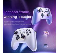 Shein Controlador de juegos inalámbrico Bluetooth S06 Pro, conexión de modo dual, batería de larga duración, agarre antideslizante y a prueba de sudor, joys