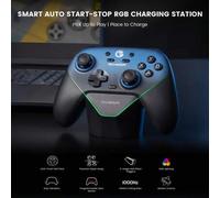 Shein Controlador inalámbrico Super Nova - Compatible con Switch/PC/Steam, Bluetooth + 2.4G Modo dual, Joystick de efecto Hall y botones mecánicos, Giroscop