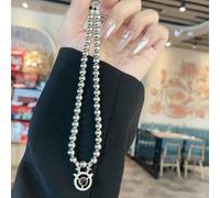 Shein Cordón para celular personalizado, elegante bola minimalista de navidad con reno "Te amo" en 100 idiomas proyectado, accesorio para celular (se incluy
