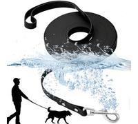 Shein Correa de perro de PVC impermeable, de fácil limpieza, larga, reflectante, para adiestramiento y seguimiento de perros pequeños, medianos y grandes