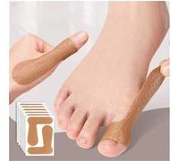Shein Corrector de dedos del pie unisex, cinta de fijación para la articulación del pulgar, almohadillas de protección para juanetes