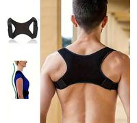 Shein Corrector de postura invisible, adecuado para hombres y mujeres, ideal para deportes y actividades al aire libre, evita el encorvamiento, correa de so