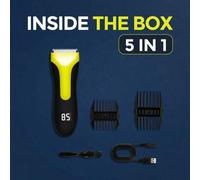 Shein Cortadora de cabello y Body para hombres, cortadora para barba, cara, cabello, Body e íntima, nueva maquinilla recortadora para el Body 2024, cabezale