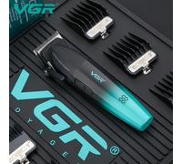 Shein Cortadora de pelo profesional VGR, recortadora de pelo eléctrica, máquina de cortar el pelo inalámbrica a 9000RPM, recortadora para hombres V-003