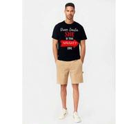 Shein Couples Christmas Matching T-Shirt: "He's the Naughty One" Design for Men Tee For Adult, Men, Women, Teen, Teenager, Adolescent, Youth