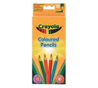 Shein CRAYOLA Colouring Pencils - Assorted Colours (Pack of 12), A Must-Have for All Kids Arts & Crafts Sets, Ideal for Kids Aged 3+