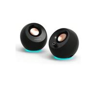 Shein CREATIVE Pebble Pro 2.0 Altavoces USB-C para Ordenador con Bluetooth 5.3 e iluminación RGB Personalizable, Audio USB y Puerto de Auriculares/micrófono