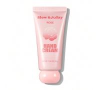 Shein Crema de manos de rosa SlowSunday, para manos secas, para manos agrietadas, fragancia natural de plantas, tamaño de viaje hidratante, con múltiples ac