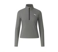 Shein Cross The Line Women 1/2 Zip Sweatshirt Grey