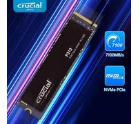 Shein Crucial P310 SSD M.2 2280 PCIe Gen4 NVMe Unidad de estado sólido interna, hasta 7100 MB/s, para juegos en portátil y PC de escritorio, unidad de disco