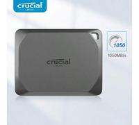 Shein Crucial X9 Pro 2TB Unidad de estado sólido (SSD) externa portátil con velocidades de hasta 1050MB/s, compatibilidad USB-C 3.2 para PSP, , PC