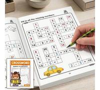 Shein Cuaderno de trabajo de 32 páginas de suma y resta para niños de 3+ años | Práctica interactiva de aritmética mental con líneas numéricas, juegos de re