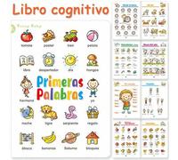 Shein Cuaderno de vocabulario español de 32 páginas: reconocimiento de vocabulario básico, artículos de papelería y cuaderno árabe. Aprendizaje interactivo