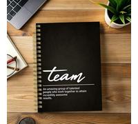 Shein Cuaderno/Diario de 5.5"X8.3" como regalo de aprecio a los empleados, regalo de equipo, regalo de agradecimiento, regalo para mujeres, líderes masculin