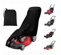 Shein Cubierta para cortadora de césped para exteriores - Poliéster Oxford 210D de alta resistencia, impermeable, a prueba de polvo, suciedad y protecció
