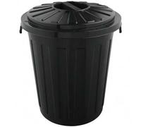 Shein Cubo de basura / papelera polivalente con tapa cerrable, Grande, Plástico resistente (PP), 23 l, Mats, Grafito. Envío gratuito en 24/48 horas