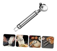 Shein Cuchillo para pasta para cortar, práctico cuchillo manual para pasta fabricado en acero inoxidable 304, herramienta para hacer pasta para uso doméstic