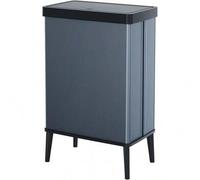 Shein CURVER Verto - Cubo de basura de 54 L, 43.5x 26.5x 68.7cm, grifo de presión, diseño elegante, fácil de montar, adecuado para reciclaje, color gris per