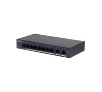 Shein Dahua Technology DH-CS4010-8ET-110 switch Gestionado L2 Fast Ethernet (10/100) Energía sobre Ethernet (PoE) Negro