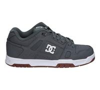 Shein DC SHOES | Zapatillas DC Shoes Stag para Hombre - Zapatillas Casual en Color Gris con Detalles en Blanco - Sneaker con Cordones - Estilo Casual - Urba
