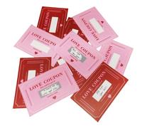 Shein Decoración navideña - Set de 5 pzs/10 pzs/20 pzs Cupones de rascar con frases de amor, Tarjetas DIY de Cupones de San Valentín, Ideas románticas DIY d