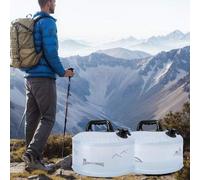 Shein Deiris Bolsa de agua de 13 litros, recipiente de agua plegable, tanques de agua para viajes al aire libre, camping, picnic, senderismo, equipo de alma