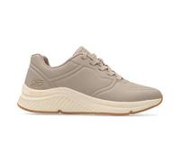 Shein Deporte BOBS Arch Comfort B Sweet - A Bind, Zapatillas casual plano para mujer, Zapatos deportivos cierre cordones - Modelo 117560 - Taupe, Negro - En