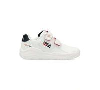 Shein Deportiva confort colegial Ginkana, Deportivas plano para niños, Sneakers cierre tira adherente - Modelo Ginkana Jr 2529 WGINW - Blanco, Negro, Marino
