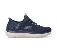 Shein Deportivo Slip-ins: Summits - High Range, Zapatos deportivos plano para hombre, Sneakers cierre cordones elásticos - Modelo 232457 - Marino, Taupe, Ne