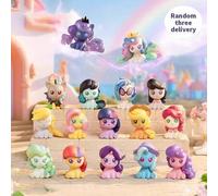 Shein ¡Descubre el mundo mágico de My Little Pony! Caja ciega de botellas mágicas de la Amistad es Magia. Exquisitamente detallado con PVC, adecuado tanto p
