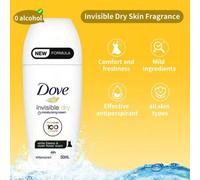 Shein Desodorante roll-on Dove Invisible Dry de 50ml
