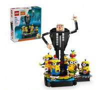 Shein Despicable Me® Brick-Built Gru and Minions GIRLS FIRST 75582