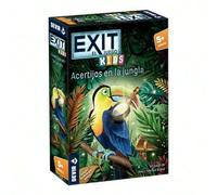 Shein Devir - Exit Kids: Acertijos en la Jungla, Juego de Mesa en español, Juego de Mesa con Amigos