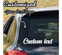 Shein Diseña tus propias pegatinas de letras de vinilo personalizadas - 20 fuentes y 20 colores - para coche, negocio, barco, camión, puerta, remolque, para