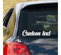 Shein Diseña tus propias pegatinas de letras de vinilo personalizadas - 20 fuentes y 20 colores - para coche, negocio, barco, camión, puerta, remolque, para