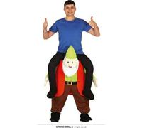 Shein Disfraz Adulto Gnome Carry Me para Fiestas y Celebraciones, Disfraz Cómodo y Divertido para Personas Grandes, Con Diseño Colorido y Detalles Originale
