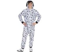 Shein Disfraz Dalmata Adulto - Disfraz Diseño Original y Divertido - Disfraz Dalmata - Perfecto Para Fiestas y Carnaval - Fácil De Poner y Quitar - Disfraz