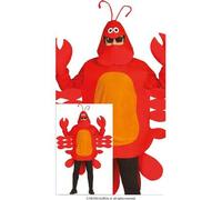 Shein Disfraz de Cangrejo para Adultos en Múltiples Tallas, disfraz de crustáceo divertido y colorido para fiestas temáticas, eventos de disfraces, celebrac