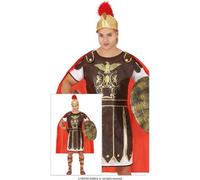 Shein Disfraz de Centurión Romano para Adultos, Traje de Guerrero Épico con Armadura y Casco, Perfecto para Fiestas Temáticas, Celebraciones y Eventos Histó