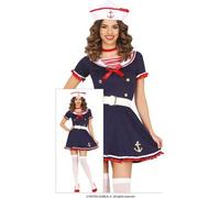 Shein Disfraz de Niña Marinera para Fiestas Temáticas, Traje de Pirata con Sombrero y Detalles Náuticos, Ideal para Celebraciones, Festivales y Disfraces In