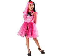 Shein Disfraz Draculaura Deluxe Infantil - Disfraz Modelos Inspirados En Las Muñecas Icónicas De Monster High - Disfraz Licencia Oficial Monster High - Disf