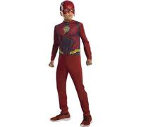 Shein Disfraz Flash Opp Infantil - Disfraz Personajes De Justice League Movie - Licencia Oficial Warner Bros - Disfraz Detalles Coloridos y Diseño Auténtico