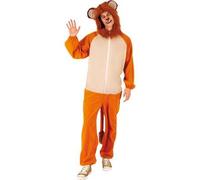 Shein Disfraz Leon Adulto - Disfraz Diseño Original y Divertido - Disfraz Leon - Perfecto Para Fiestas y Carnaval - Fácil De Poner y Quitar - Disfraz Tela C