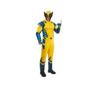 Shein Disfraz Wolverine Deluxe - Disfraz Personajes Marvel Licencia Oficial - Disfraz De Superhéroe Diseño Auténtico - Disfraz Wolverine Deluxe - Perfecto P